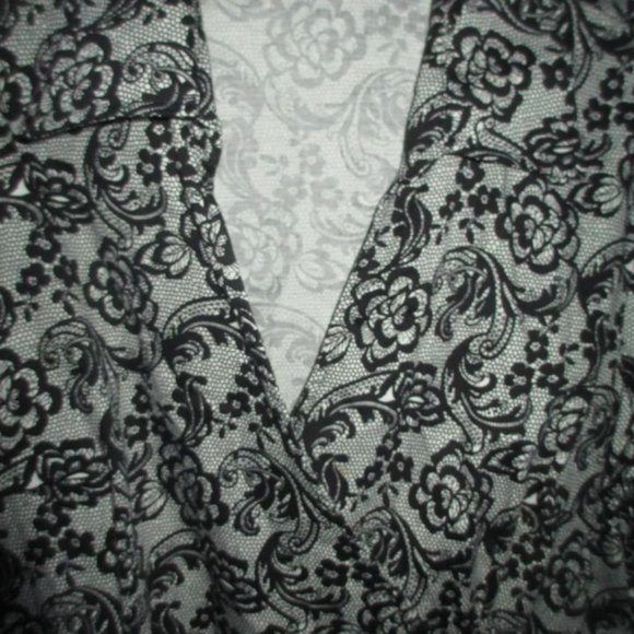 XL Lot of 2 Dressy Apt 9 Work Shirts Tops Blouse Stretchy soft silky womens - Picture 5 of 6